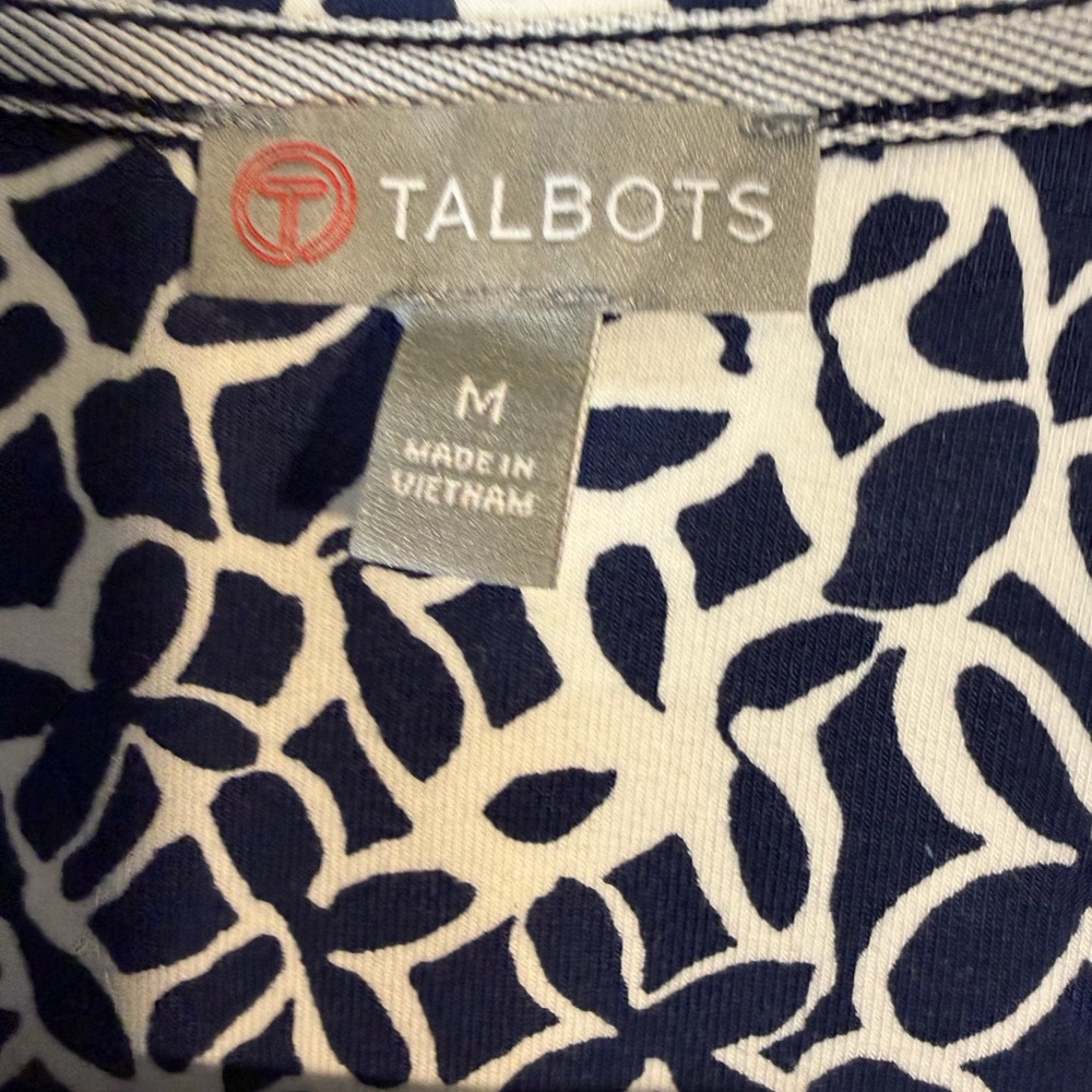 Talbots Women’s Patterned Jacket. Size Medium. - Picture 4 of 7